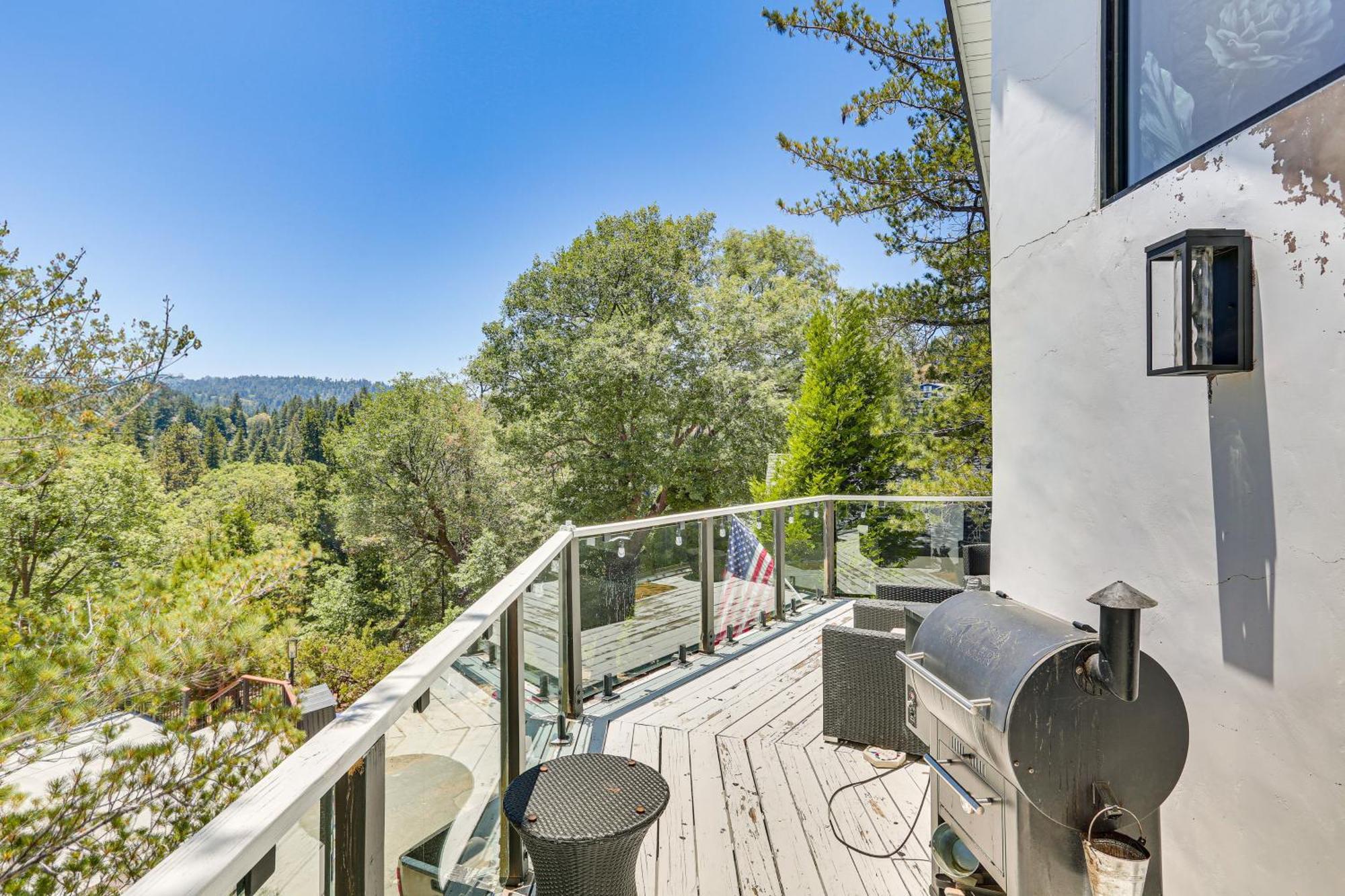 Lake Arrowhead Cabin With Hot Tub And Mountain Views! Exteriör bild