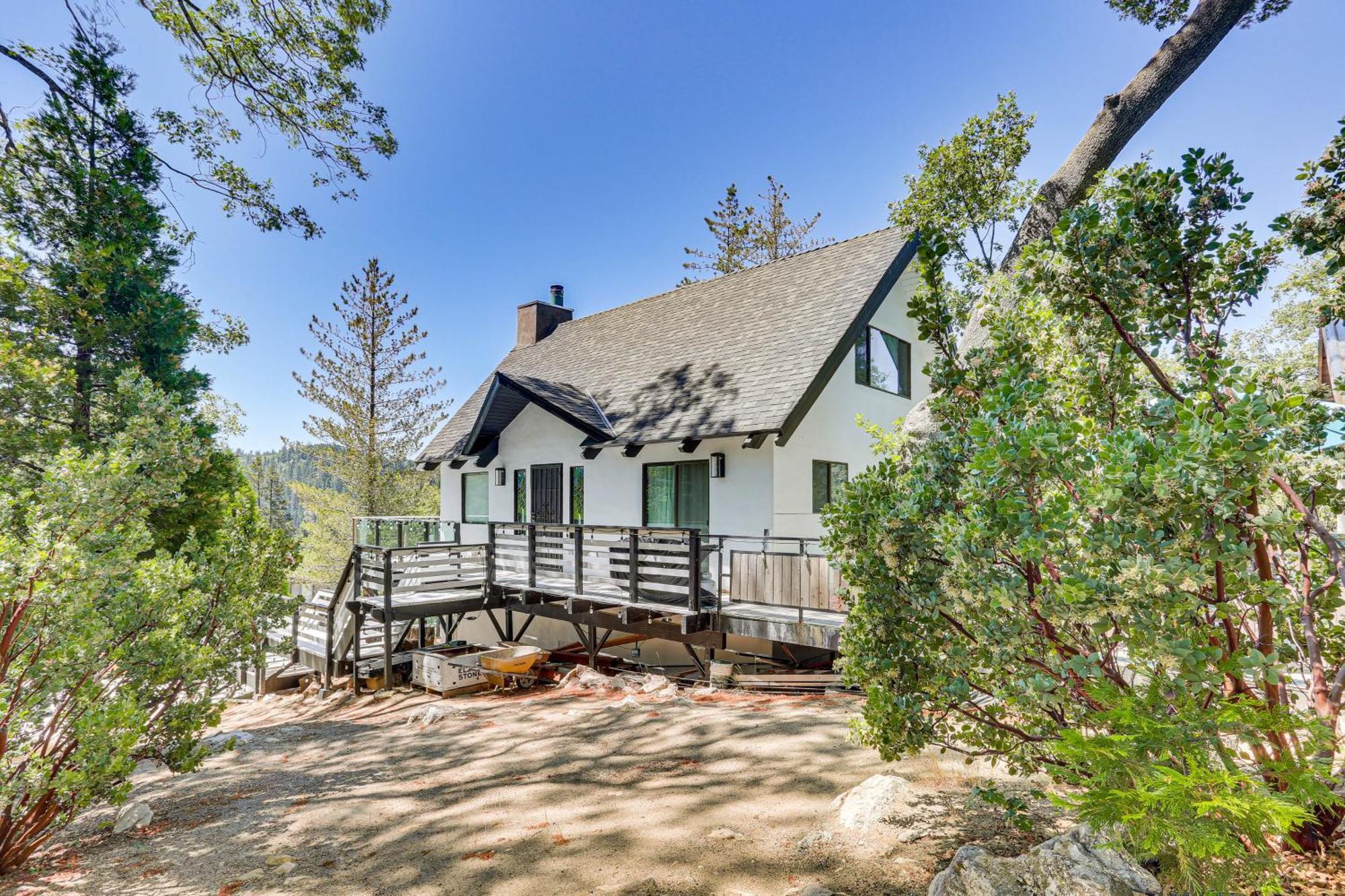 Lake Arrowhead Cabin With Hot Tub And Mountain Views! Exteriör bild